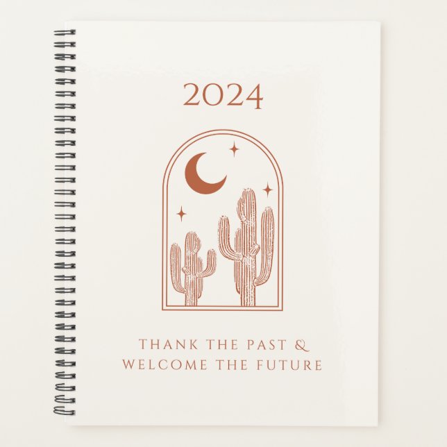Desert Boho 2024 Planner (Front)