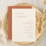 Desert Boho Simple Wedding Menu Cards<br><div class="desc">Elegant 5x7" Wedding Table Menu Cards Flat Menu Elegant Calligraphy Eat and Drink Wedding Menus | Simple Calligraphy Rustic Wedding Menus Wedding Menus,  Rustic Wedding Menu,  Floral Wedidng Menu,  Wedding Table Menu</div>
