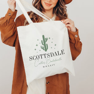 Desert Cactus Bachelorette Party Tote Bag