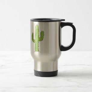 Desert Cactus Design Travel Mug