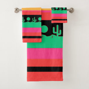 Desert Cactus Gift  Bath Towel Set
