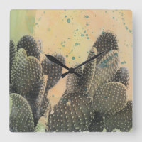 Desert Cactus | Green Splatter