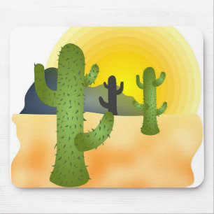 Desert Cactus Mouse Mat