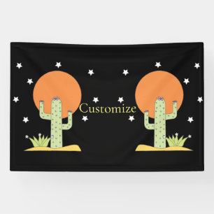 Desert Cactus Sun Thunder_Cove  Banner