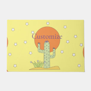Desert Cactus Sun Thunder_Cove  Doormat