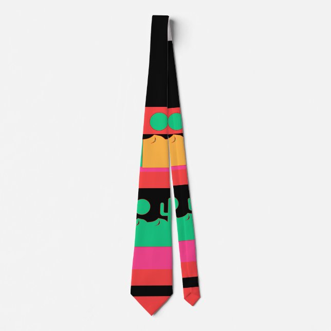Desert Cactus  Tie (Front)