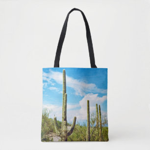 Desert Cactus Tote Bag