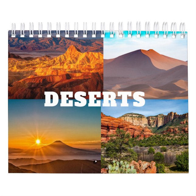 Desert Calendar Calendar (Cover)