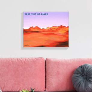 Desert Calm Canvas Print