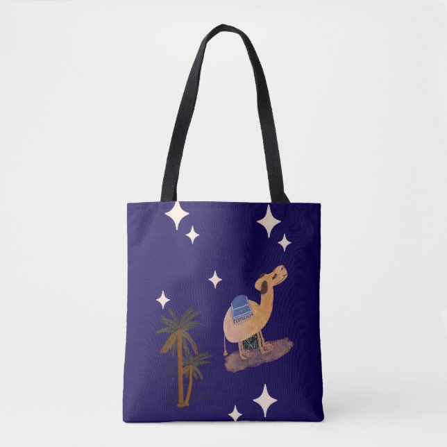 Desert Camel Tote Bag (Front)