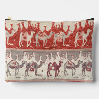 Desert Camels Caravan Art Accessory Pouch