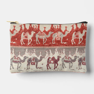 Desert Camels Caravan Art Accessory Pouch