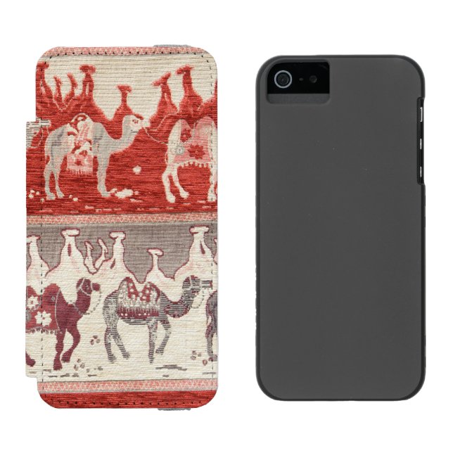 Desert Camels Caravan Art Incipio iPhone Wallet Case (Side by Side)