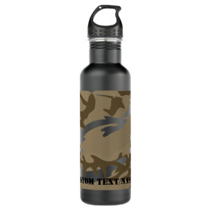 Desert Camo Camoflauge Background Pattern Water 710 Ml Water Bottle