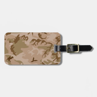 Desert Camo Luggage Tag