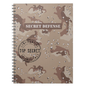 Desert Camo Notebook