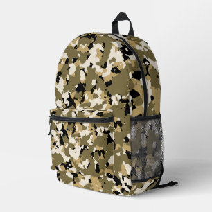 Desert Camo Printed Backpack