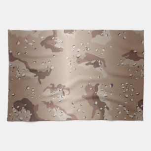 Desert Camo Tea Towel
