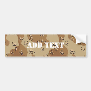 Desert Camouflage (1) Bumper Sticker