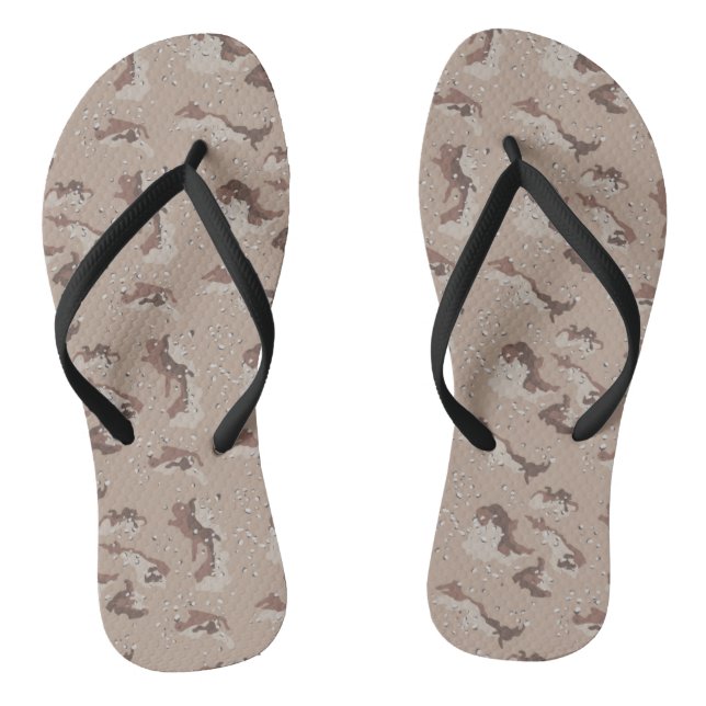 Desert Camouflage 2 Flip Flops (Footbed)