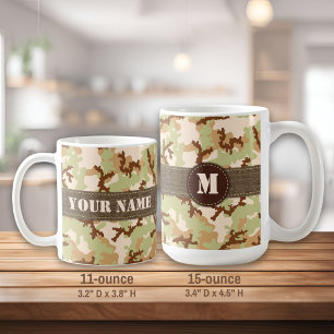 Desert camouflage coffee mug