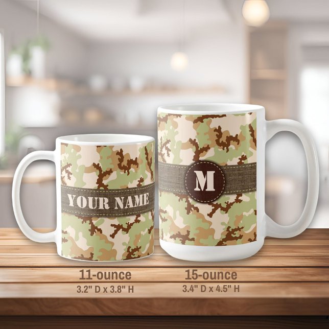 Desert camouflage coffee mug (Creator Uploaded)