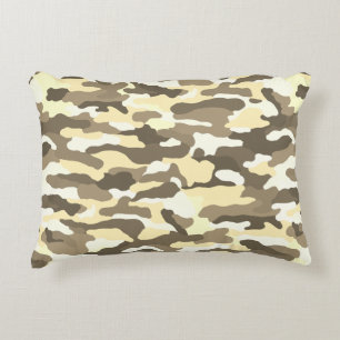 Desert Camouflage Decorative Cushion