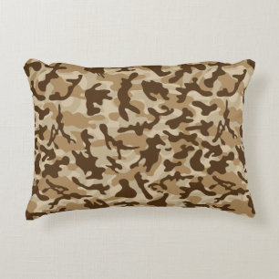 Desert Camouflage Decorative Cushion