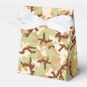 Desert camouflage favour box