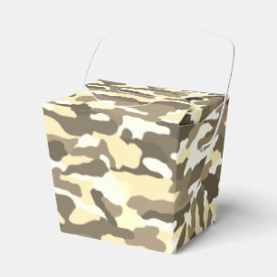 Desert Camouflage Favour Box