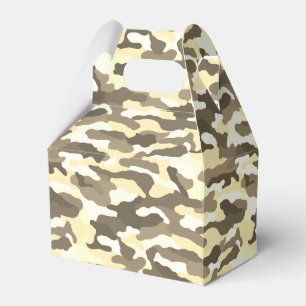Desert Camouflage Favour Box