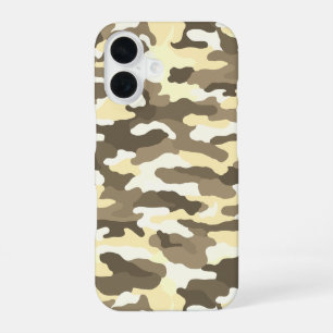 Desert Camouflage iPhone 16 Case