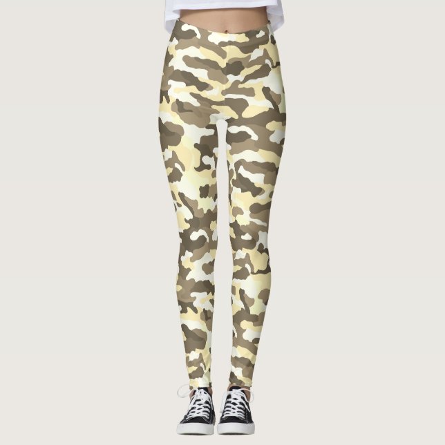 Desert Camouflage Leggings (Front)