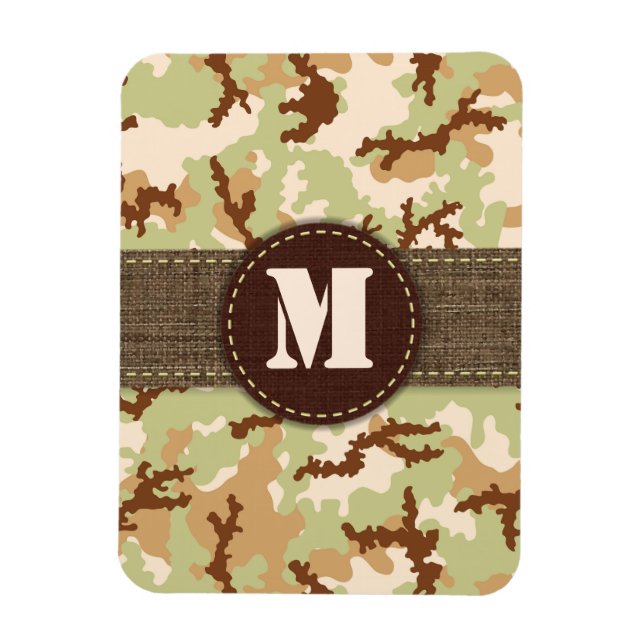 Desert camouflage magnet (Vertical)