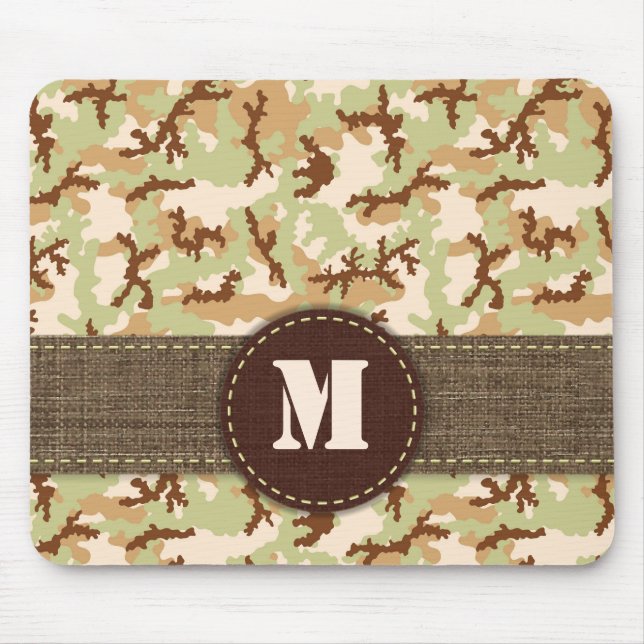 Desert camouflage mouse mat (Front)