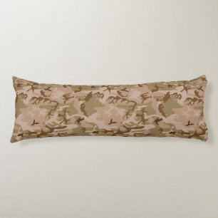 Desert Camouflage Pattern, Military Pattern, Army Body Cushion