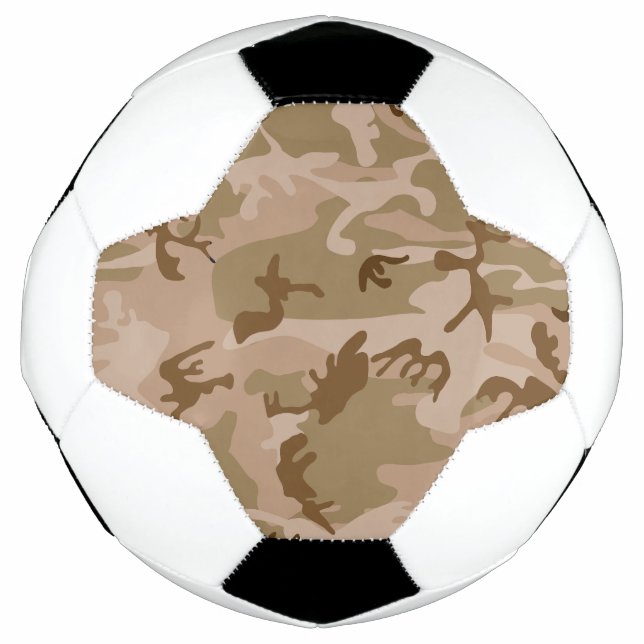 Desert Camouflage Pattern, Military Pattern, Army Football (Front)