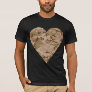 Desert Camouflage Pattern, Military Pattern, Army T-Shirt
