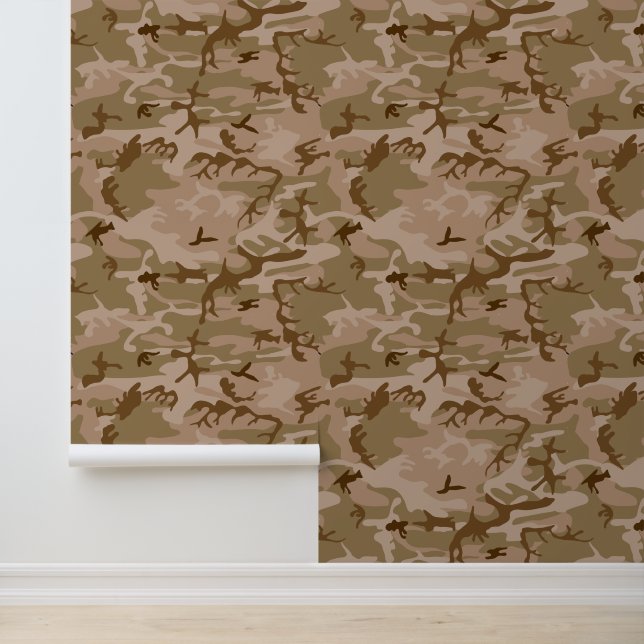 Desert Camouflage Pattern, Military Pattern, Army Wallpaper (Application)
