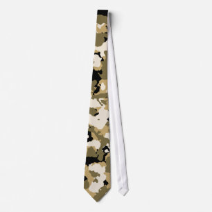 Desert Camouflage Pattern Tie