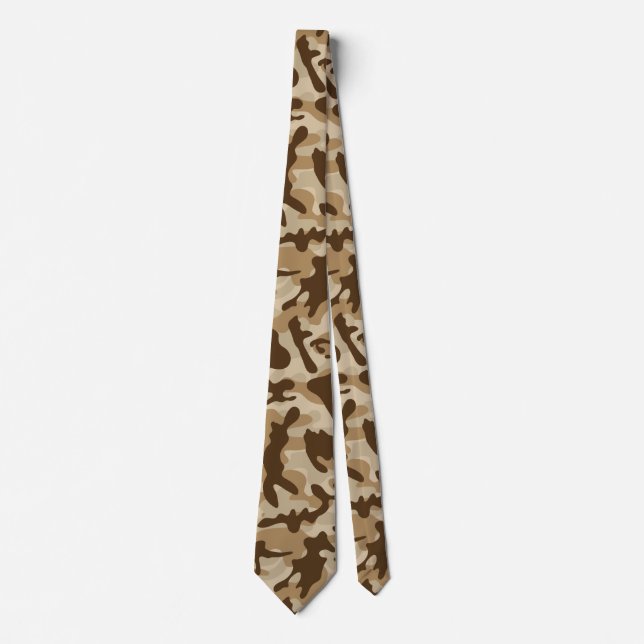 Desert Camouflage  Tie (Front)