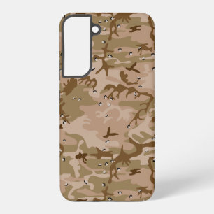 Desert Camouflage With Pebbles, Military, Army Samsung Galaxy Case