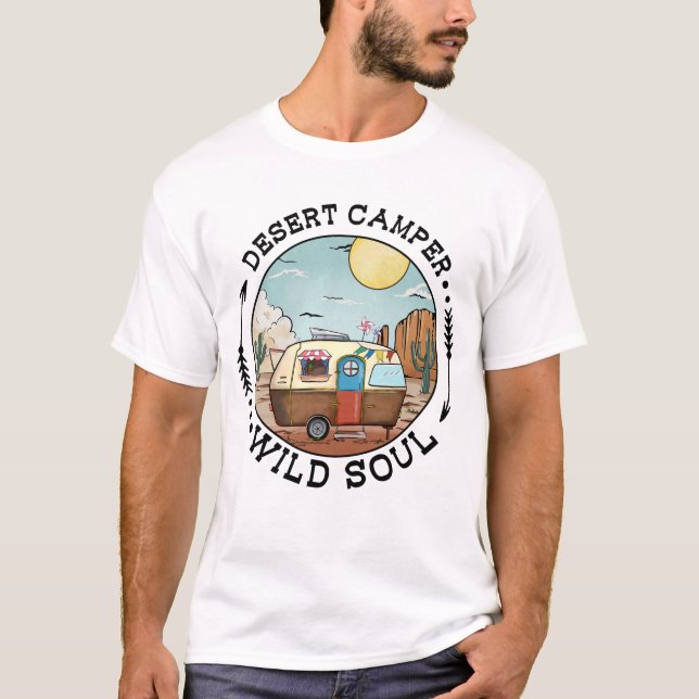 Desert Camper Wild Soul T-Shirt (Front)