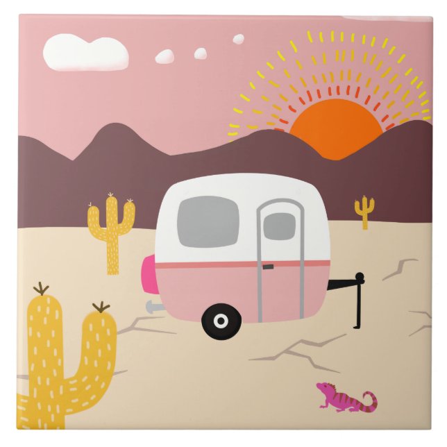Desert Camping Tile (Front)