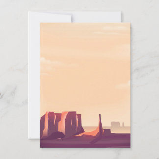 Desert Canyons Invitation