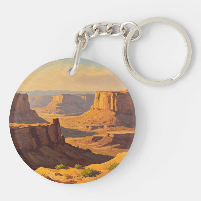 Desert Canyons Key Ring (Back)