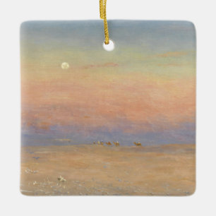 Desert Caravan Ceramic Ornament