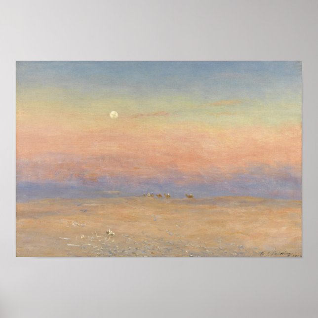 Desert Caravan Poster (Front)