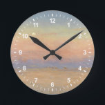 Desert Caravan Round Clock<br><div class="desc">Desert Caravan by William James Laidlay © Bridgeman Images</div>