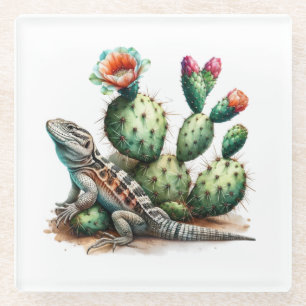 Desert Charm Glass Coaster